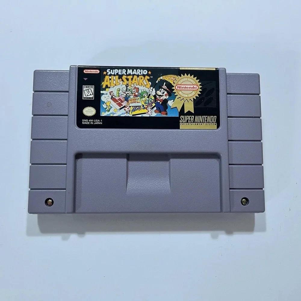 Super Mario All-Stars Super Nintendo SNES CIB Complete With Manual